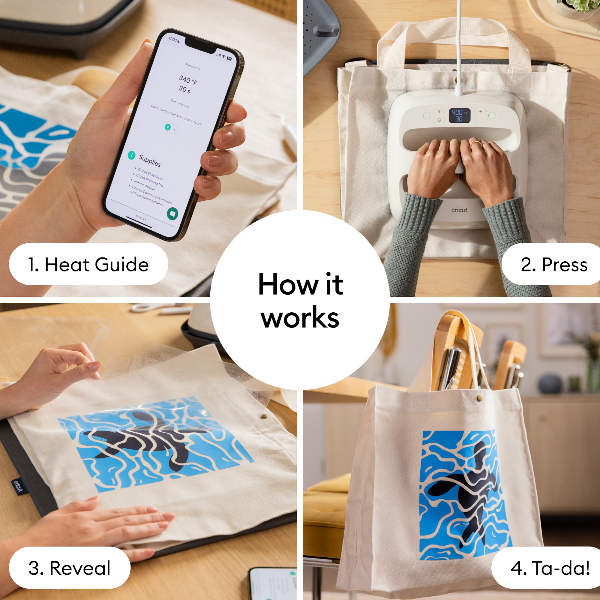 Prensa de Calor EasyPress SE 23×23 cm para Vinilo Cricut