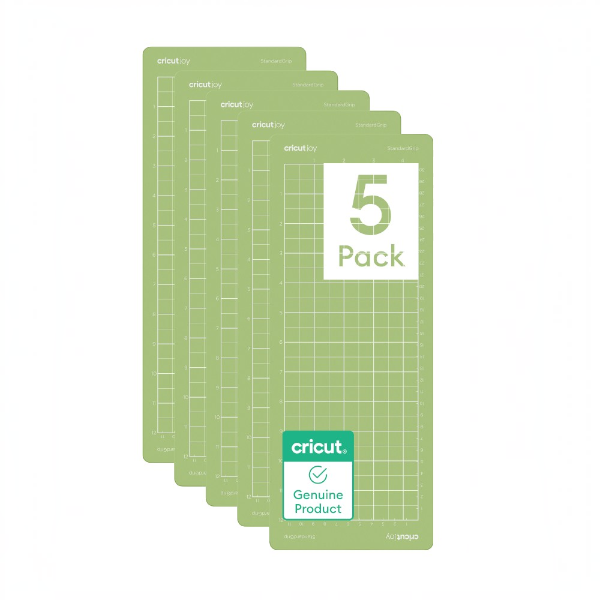 Kit x5 Tapetes de Corte StandardGrip 11,4 × 30,5 cm Cricut