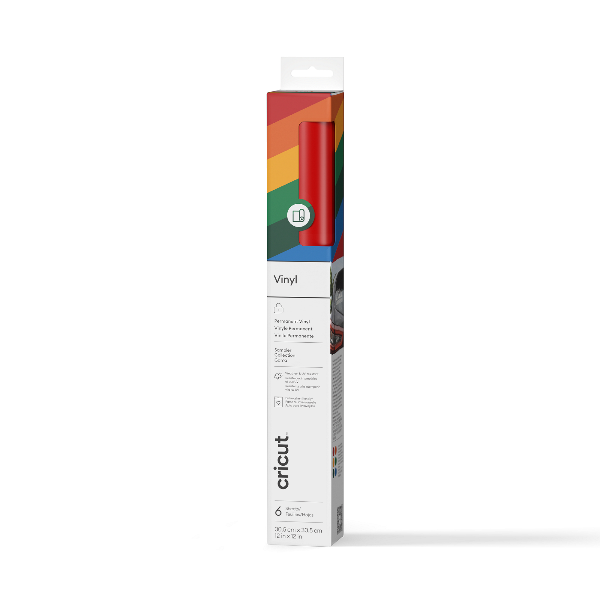 Pack x6 Vinilo Adhesivo Permanente Premium 30,5×30,5 Cricut