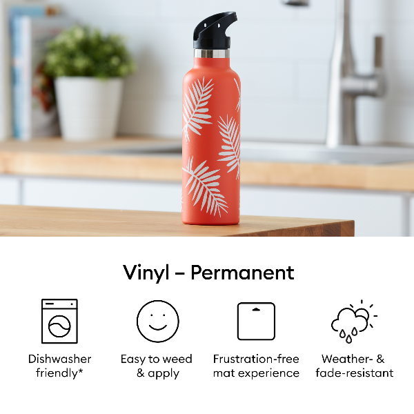 Pack x6 Vinilo Adhesivo Permanente Premium 30,5×30,5 Cricut