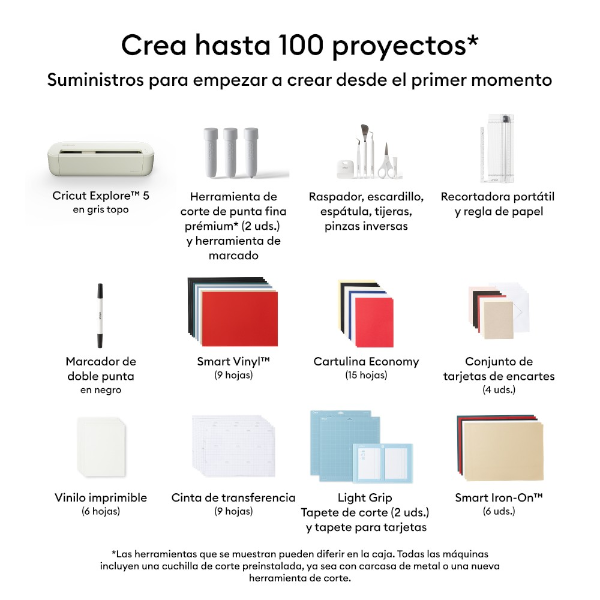 Plotter Inteligente Cricut Explore 5 Beige