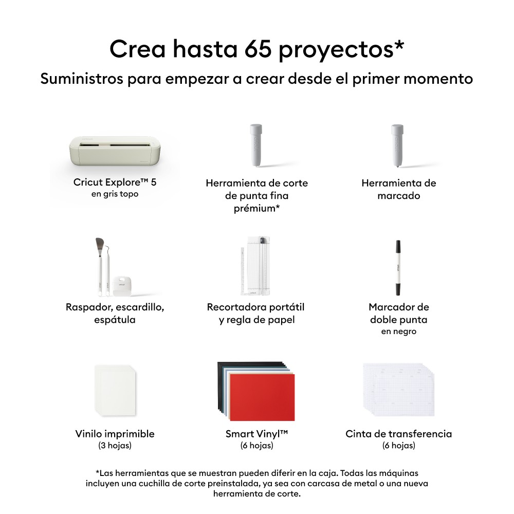 Plotter Inteligente Explore 5 Taupe Cricut