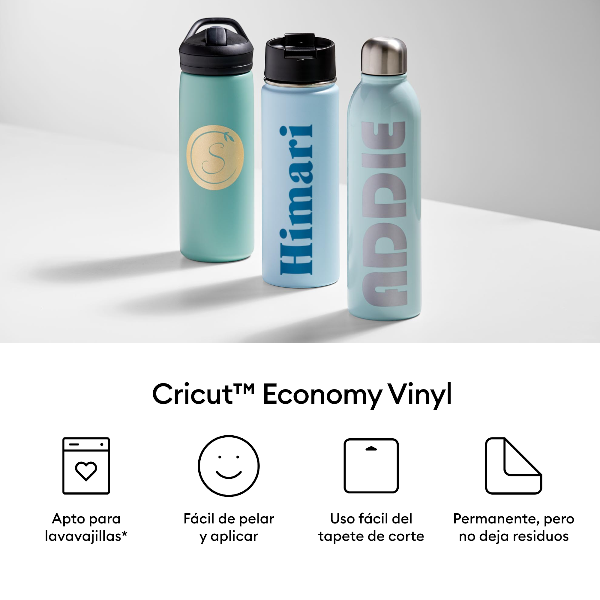 Pack x 25 Hojas de Vinilo Adhesivo Permanente Cricut