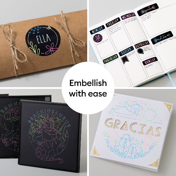 Set x30 Lápices Marcadores Gel para Manualidades Cricut