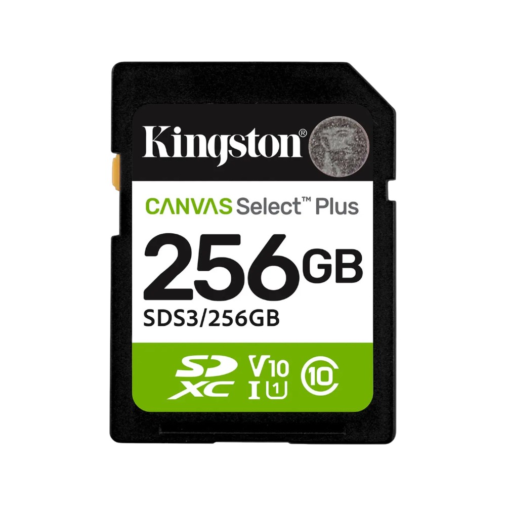 Memoria Kingston SD Canvas Select Plus 256GB