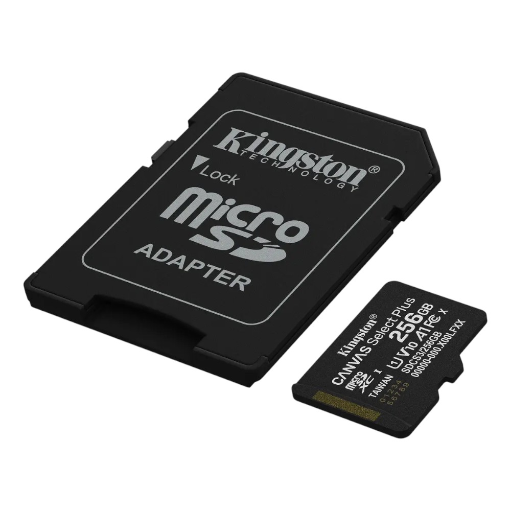 Memoria Kingston MicroSD Canvas Select Plus Gen3 256GB
