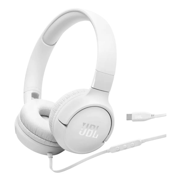 Audífonos JBL Tune 520C USB-C Blanco