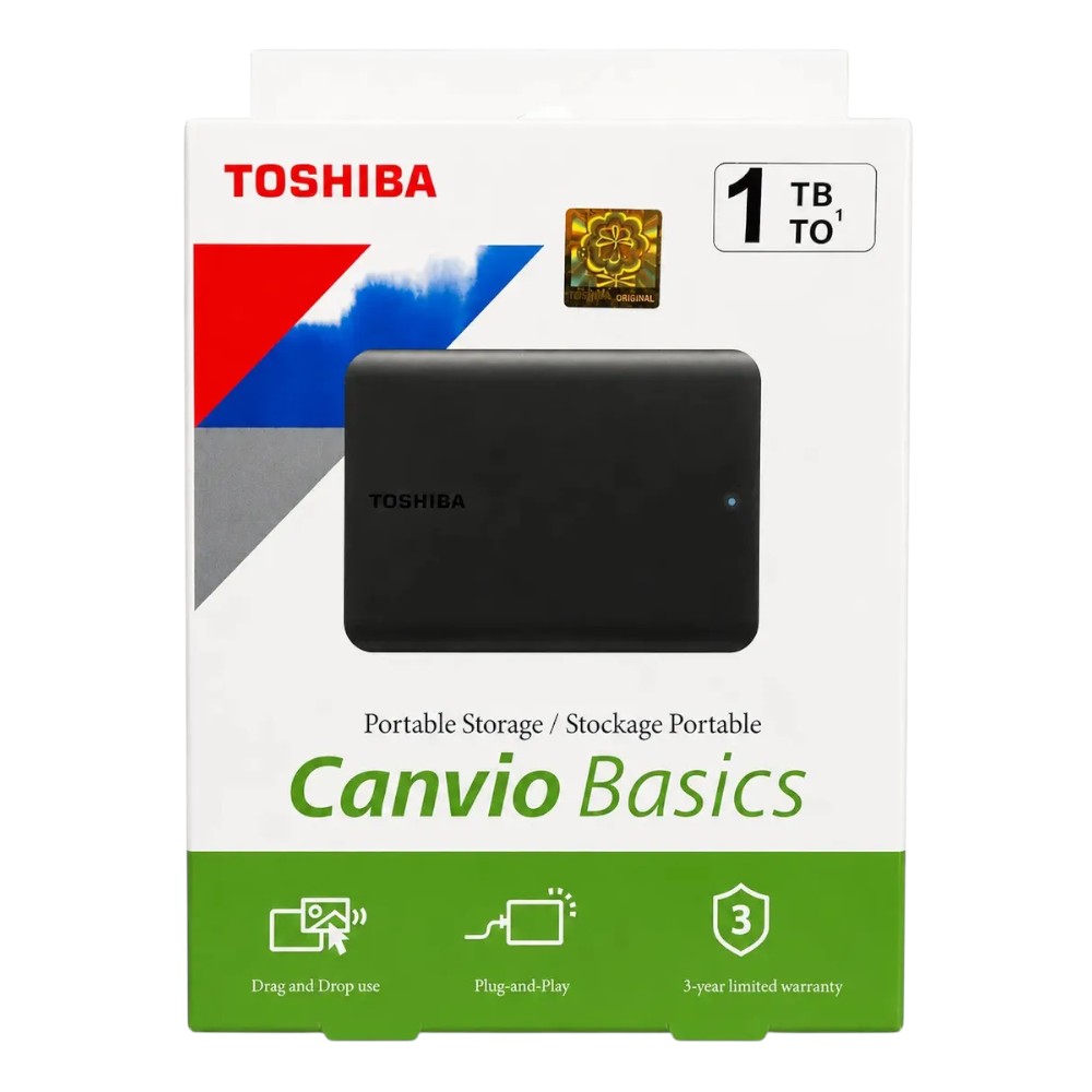 Disco Externo Toshiba Canvio Advance Negro 1TB