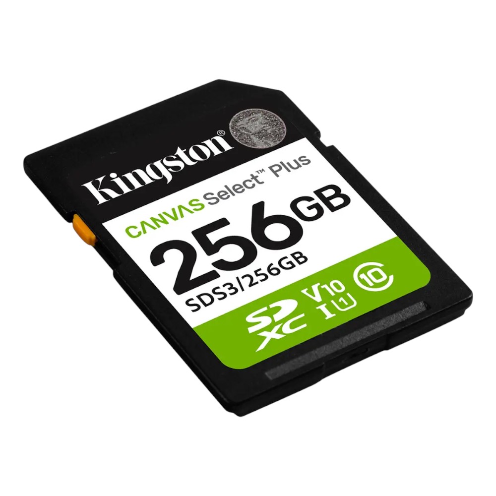Memoria Kingston SD Canvas Select Plus 256GB