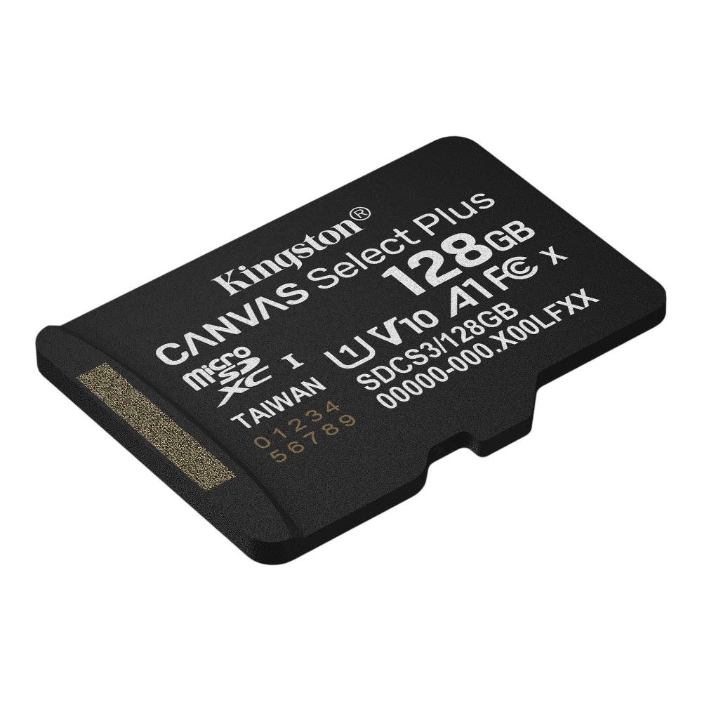 Memoria Kingston MicroSD Canvas Select Plus Gen3 128GB