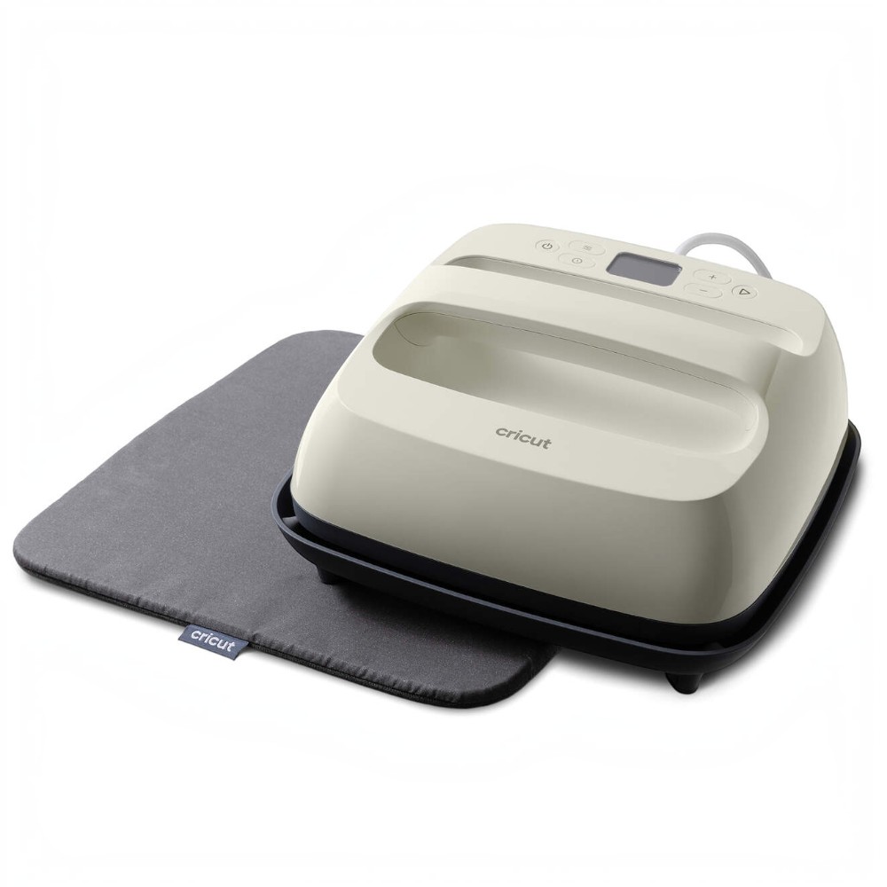 Prensa Térmica Cricut Easypress Se 22,5×22,5cm + Tapete
