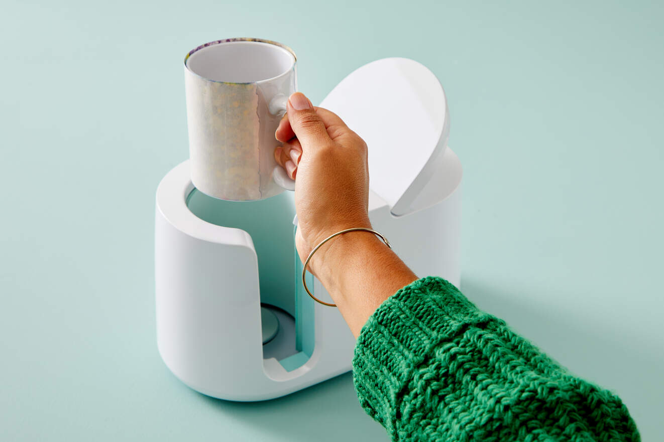 Prensa Térmica Para Tazas – Mugs Blanca
