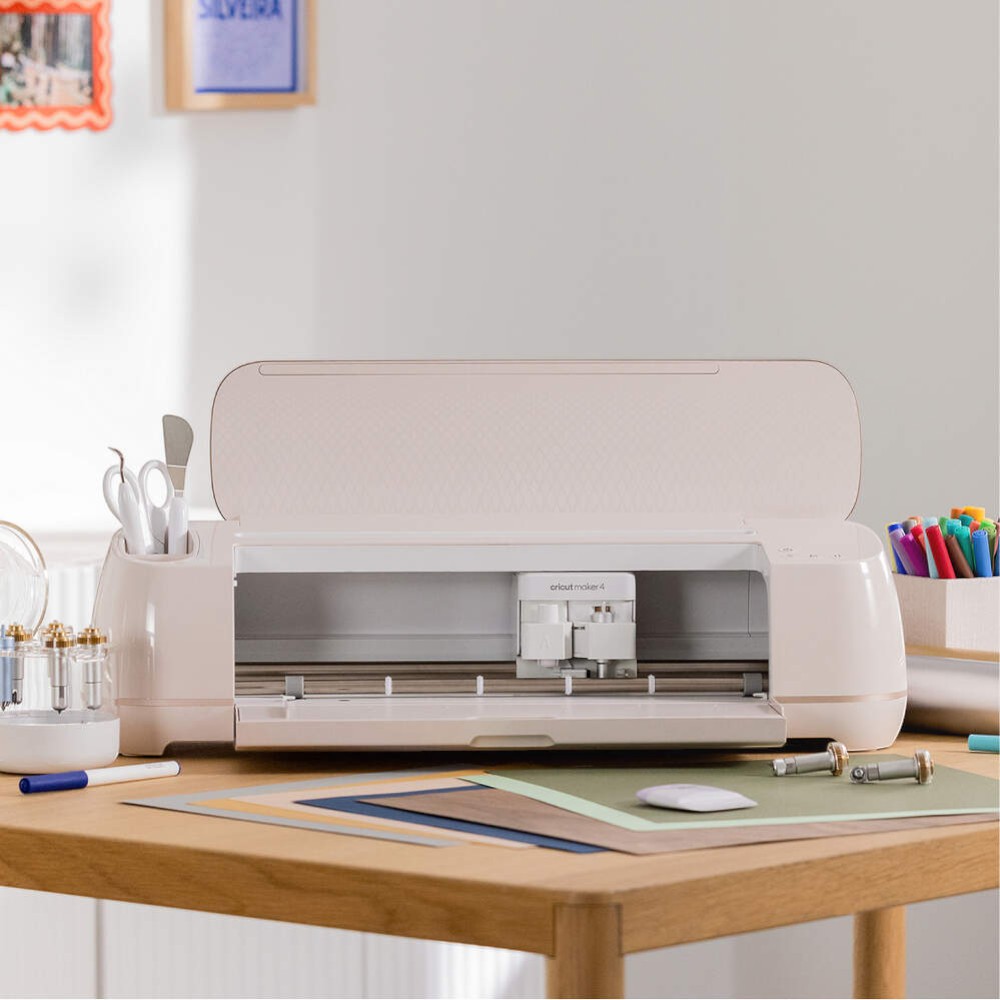Plotter De Corte Cricut Maker 4 Seashell Paquete Completo