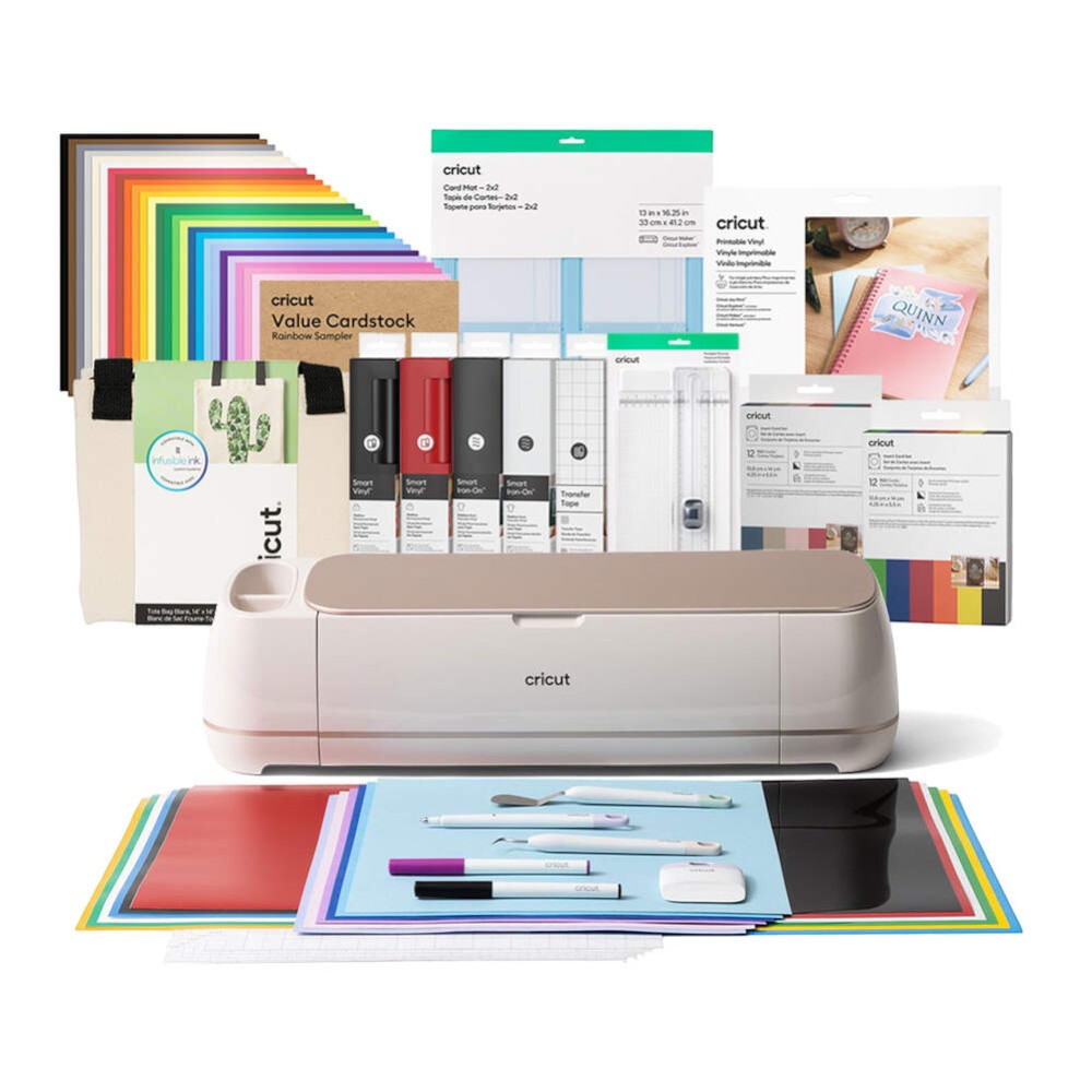 Plotter De Corte Cricut Maker 4 Seashell Paquete Completo