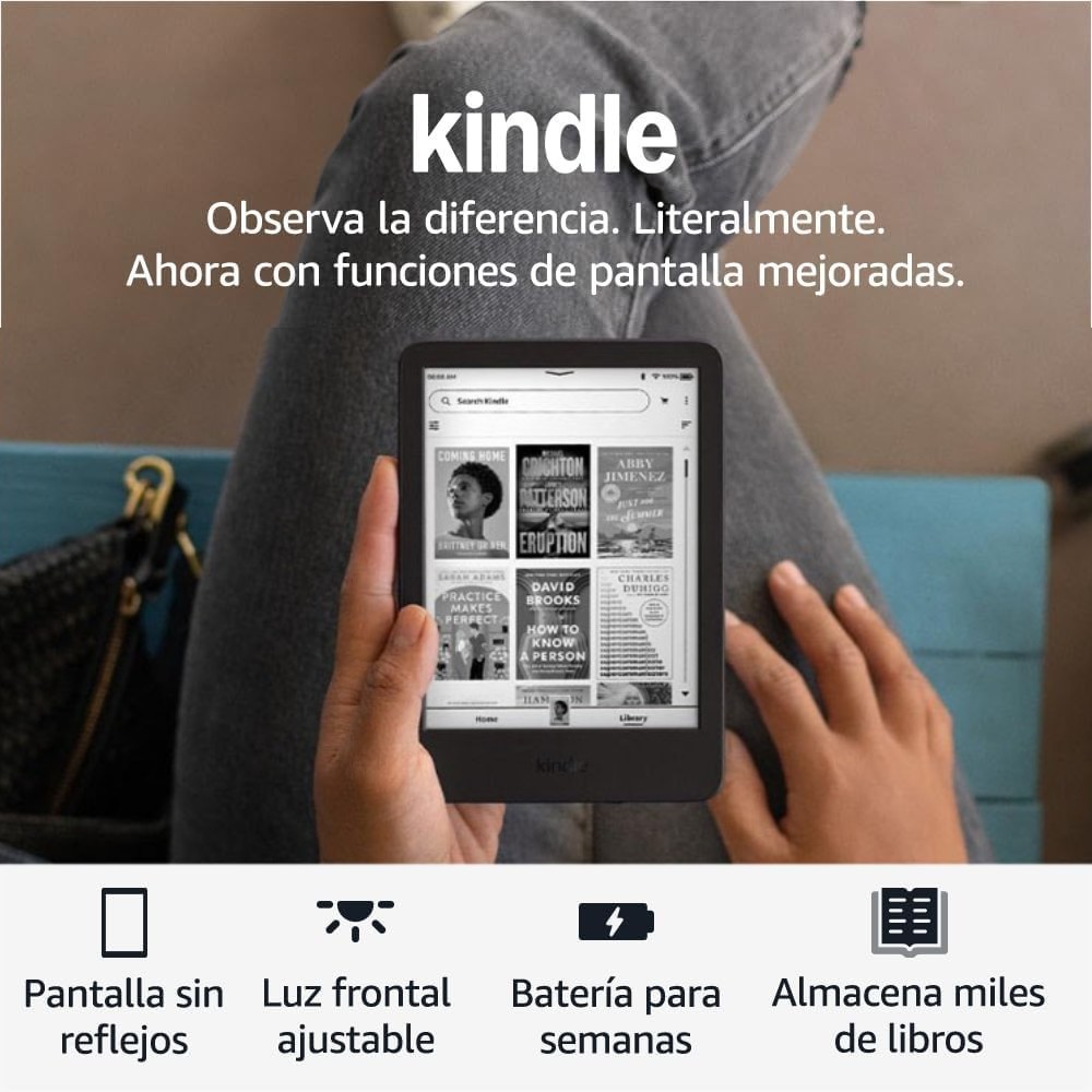 Amazon Kindle 11 Gen 2024 16gb de 6″ Color Negro