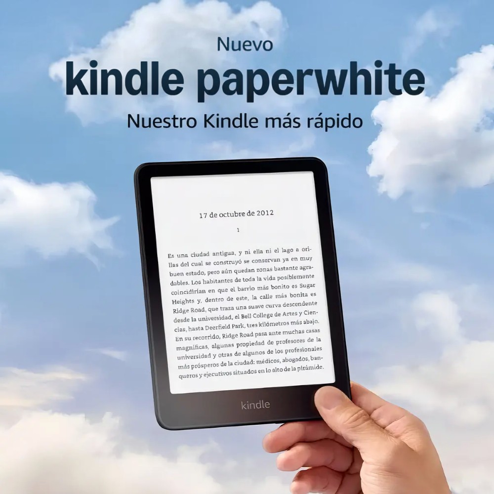 Amazon Kindle Paperwhite Gen 12 2024 16GB de 7″ color negro