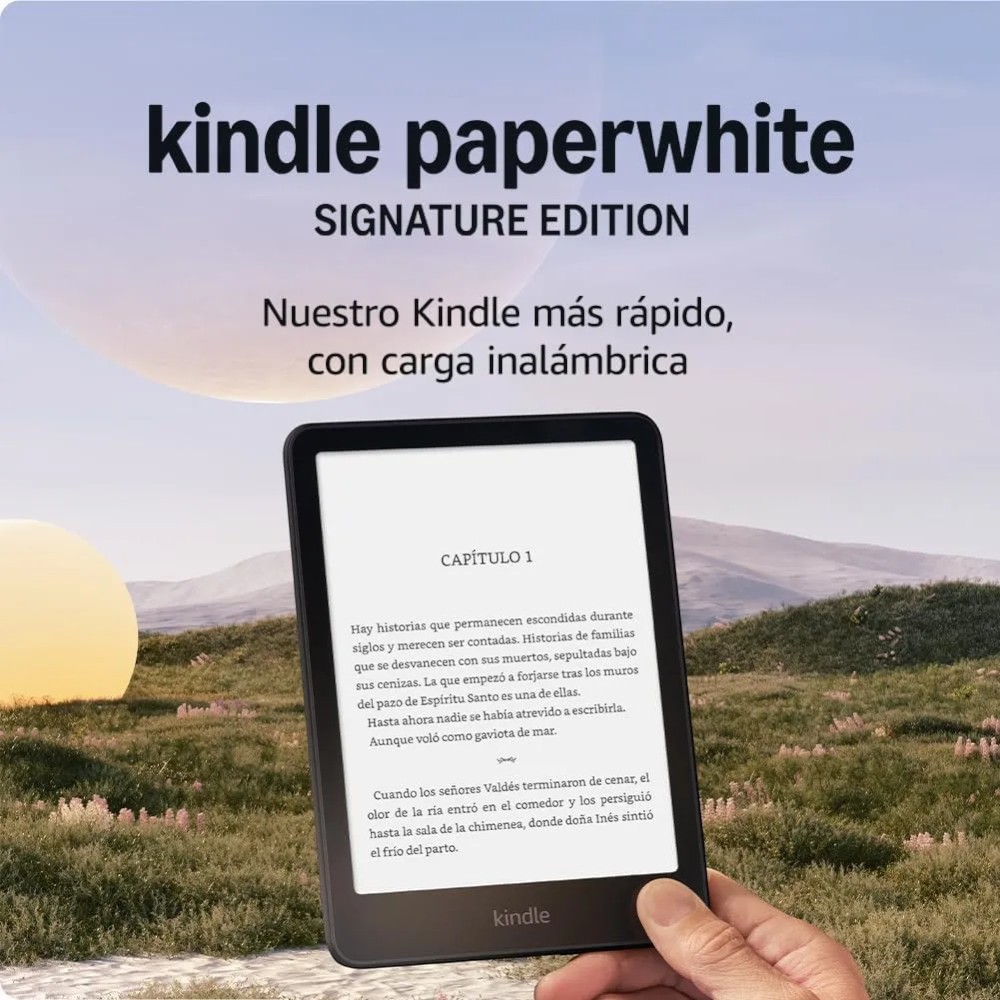 Amazon Kindle Paperwhite Signature Edition Gen 12 2024 32 gb de 7″ color negro