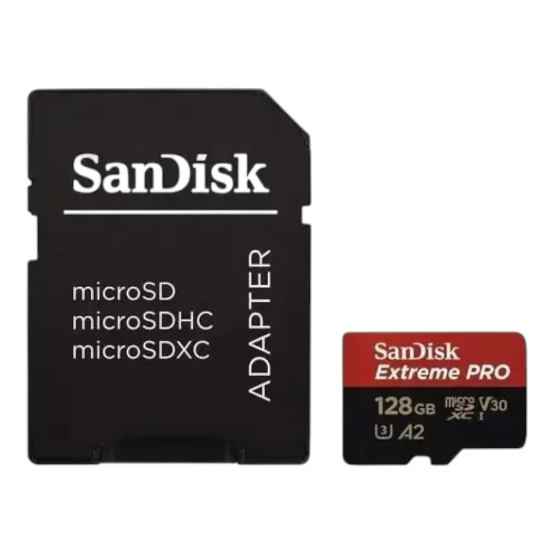 Tarjeta de memoria SanDisk Extreme PRO MicroSD de 128GB