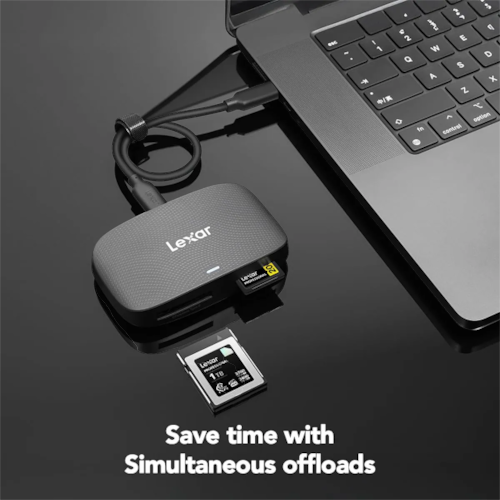 Lector de Tarjetas Lexar Professional CFexpress Tipo B / SD USB 3.2 Gen 2
