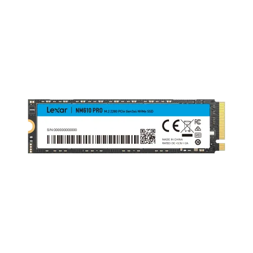 Lexar SSD NM610 PRO 500GB M.2 PCIe 3.0 NVMe