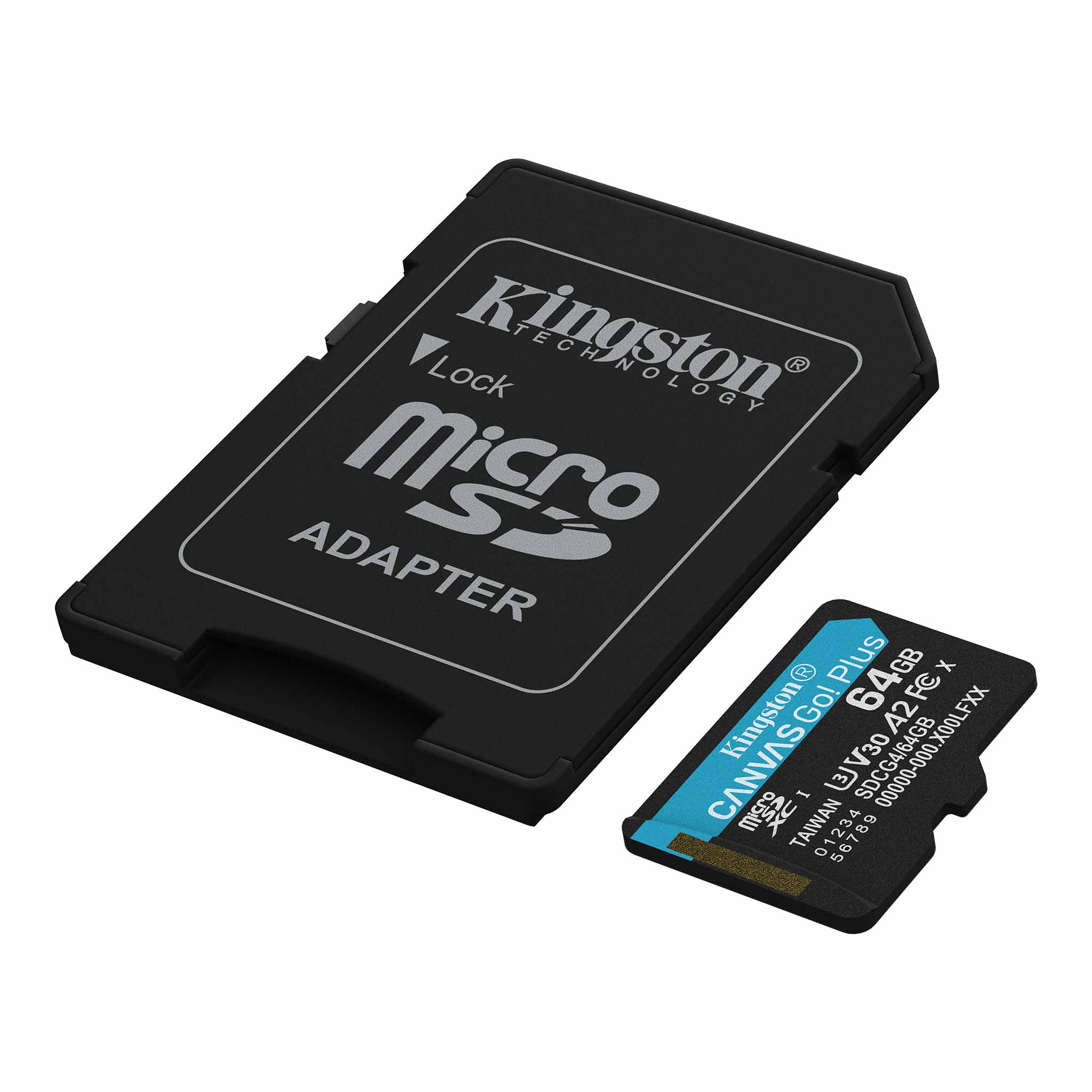 Memoria Kingston MicroSD Canvas Go Plus 64GB