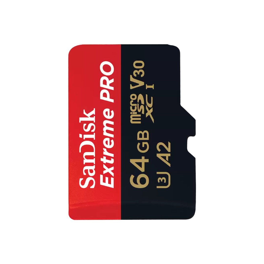 Tarjeta de memoria SanDisk Extreme PRO microSD de 64GB