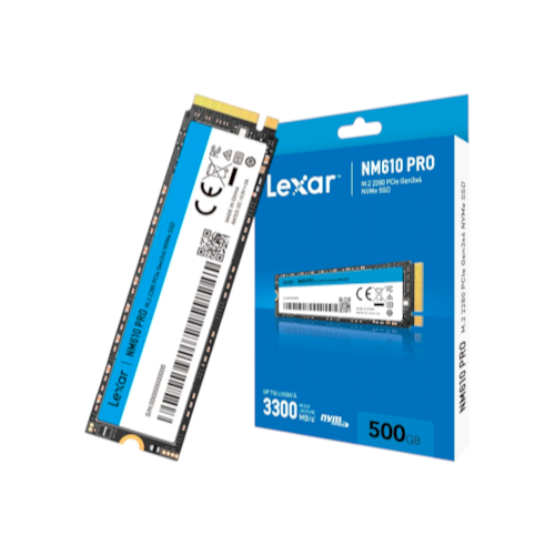 Lexar SSD NM610 PRO 500GB M.2 PCIe 3.0 NVMe
