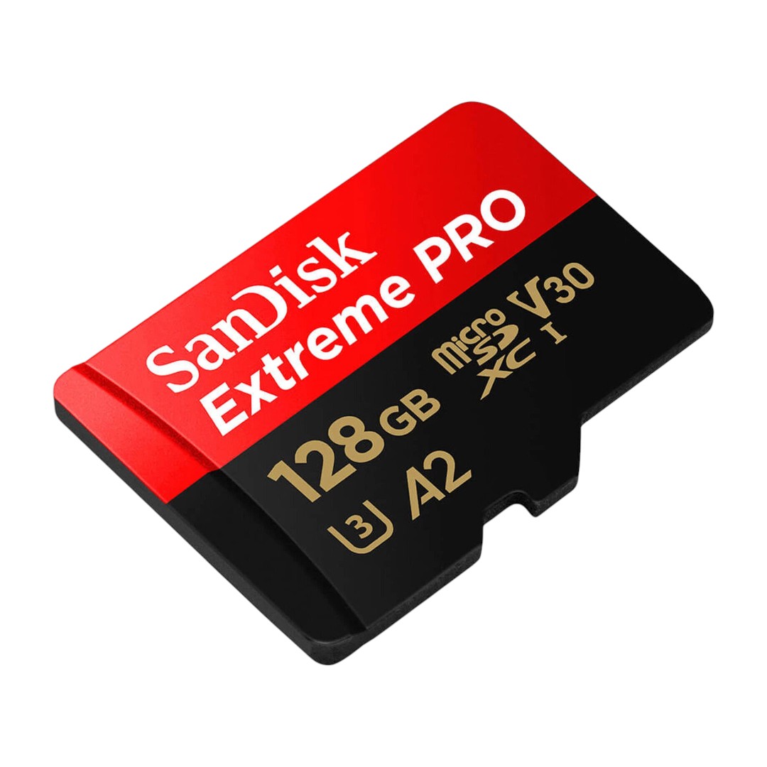 Tarjeta de memoria SanDisk Extreme PRO MicroSD de 128GB