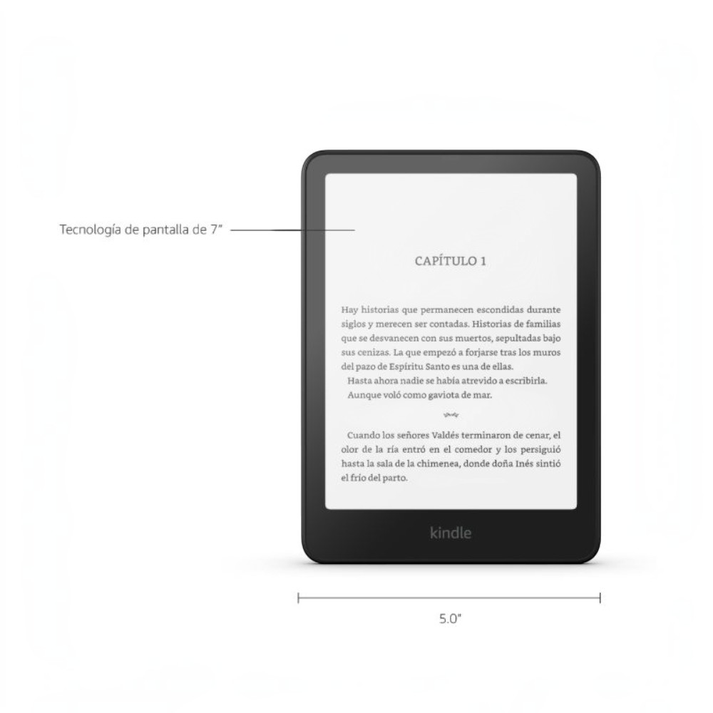 Amazon Kindle Paperwhite Gen 12 2024 16GB de 7″ color negro