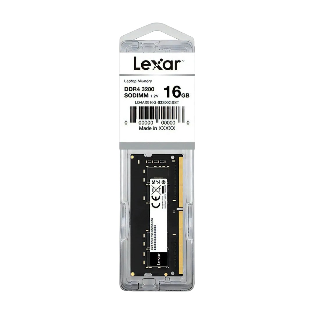 Lexar Memoria RAM DDR4 SODIMM 16GB 3200MT/s
