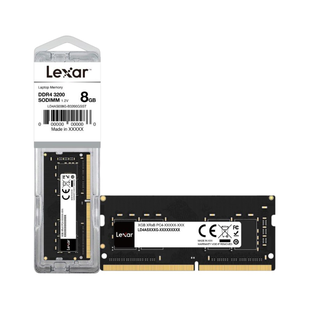 Lexar Memoria RAM DDR4 SODIMM 8GB 3200MT/s