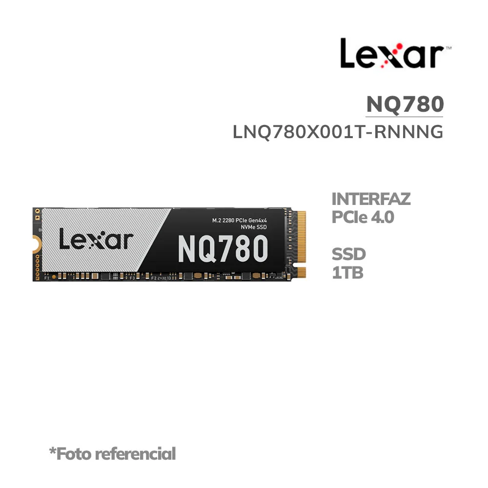 Lexar SSD Interno 1 TB Interfaz PCIe Gen 4×4
