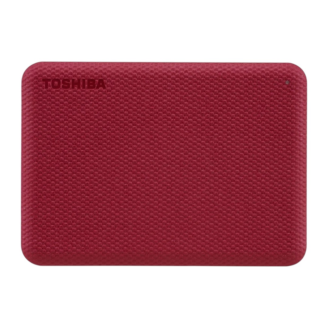 Disco Externo Toshiba Canvio Advance 4 TB Rojo