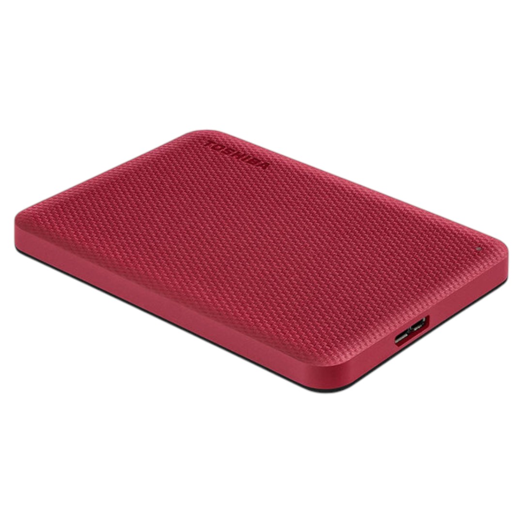 Disco Externo Toshiba Canvio Advance 4 TB Rojo