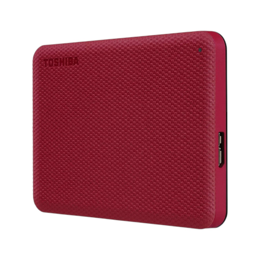Disco Externo Toshiba Canvio Advance 4 TB Rojo