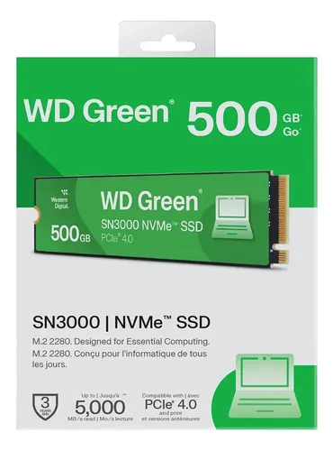 WD Green SSD NVMe 500GB - Imagen 2