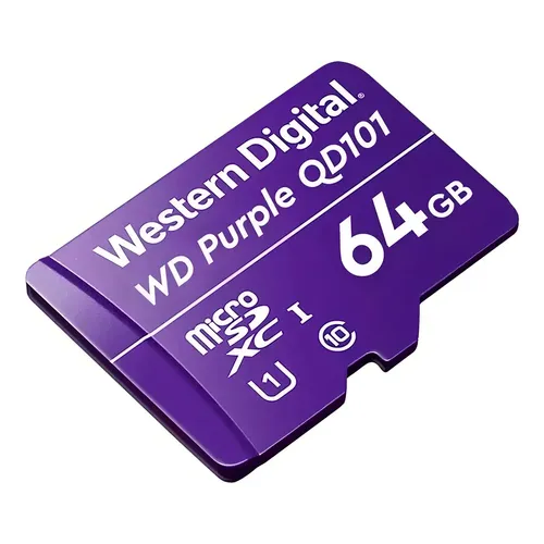 Memoria Micro Sd 64gb Western Digital Videovigilancia